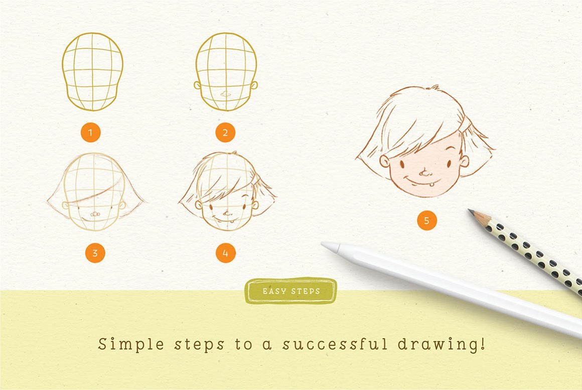 procreate character drawing toolkit free download