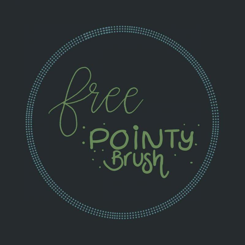 Free pointy brush