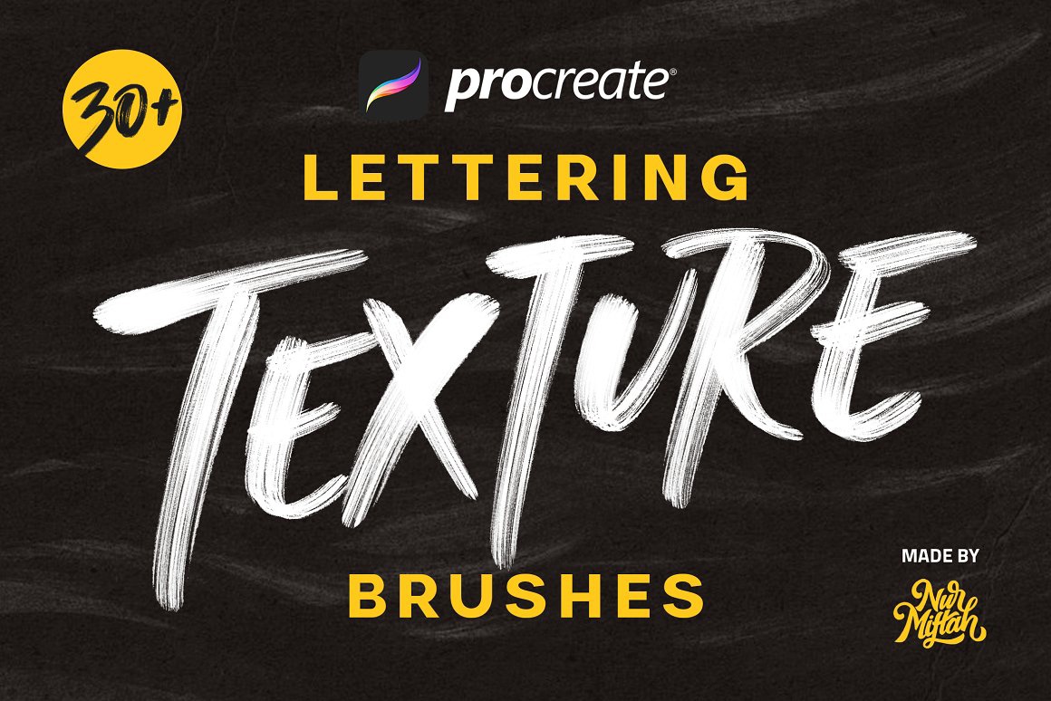 Procreate_Lettering_Texture_Brushes