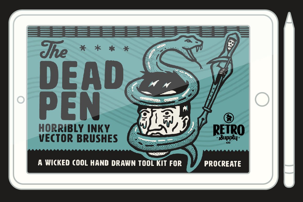 The_Dead_Pen_-_Toolkit_for_Procreate