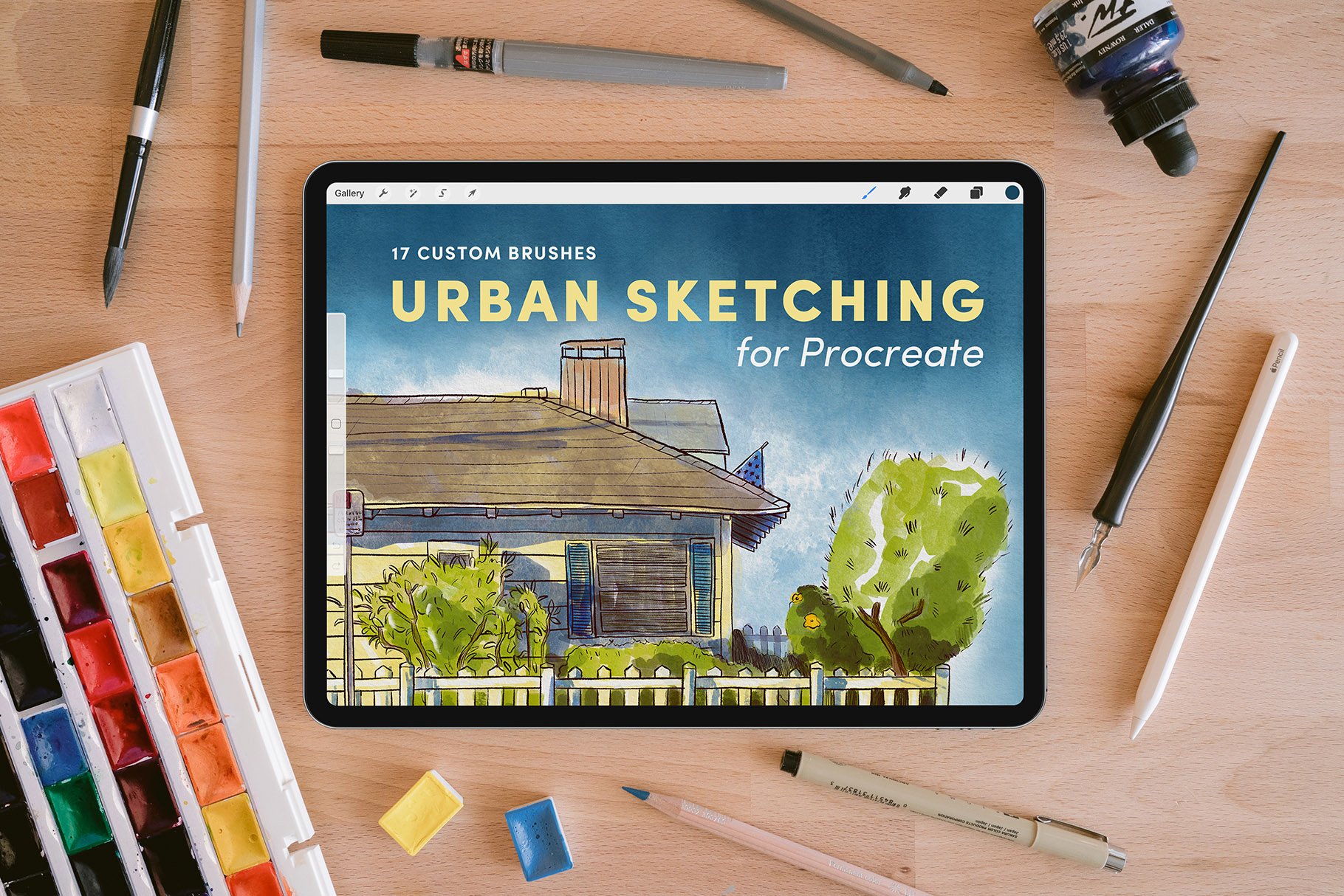 Urban_Sketching_-_Procreate_Brushes_brushset