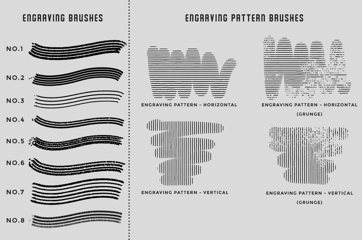 Vintage_Engraving_Procreate_Brushes