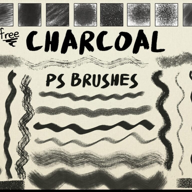 charcoal brushes procreate free