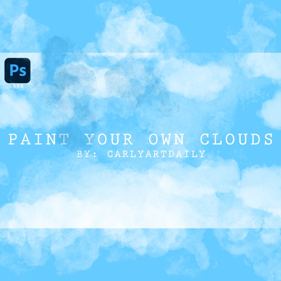 Paint your own Clouds - Photoshop Brushes