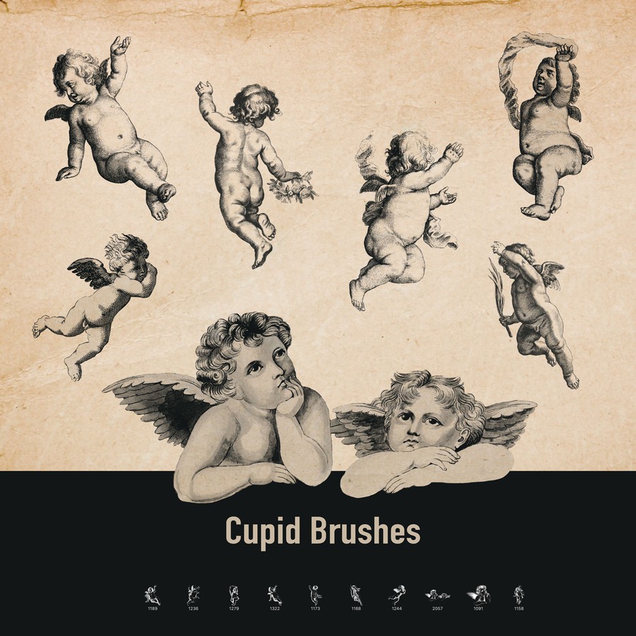 Cupid Free Brushes