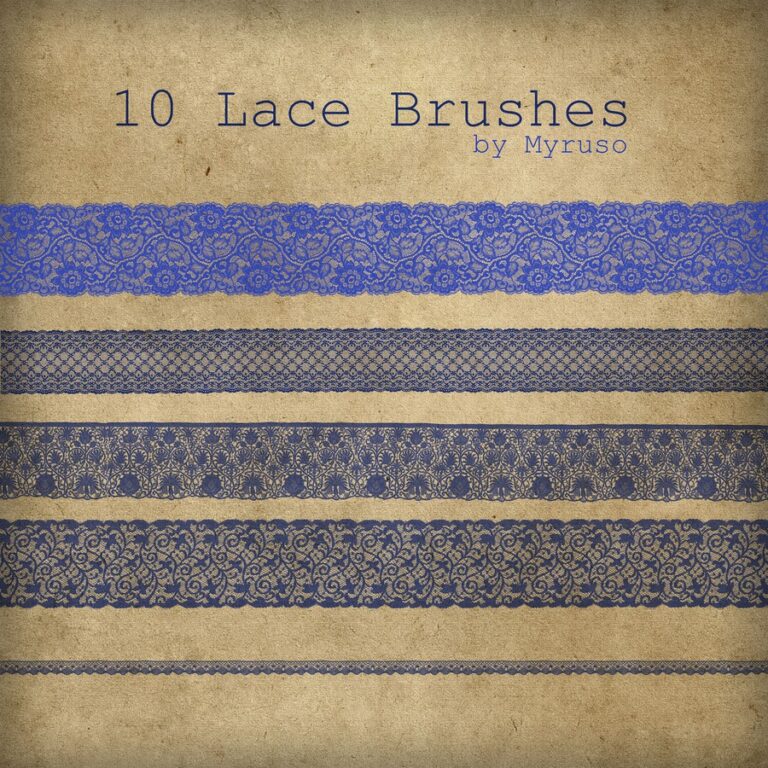 free lace procreate brushes